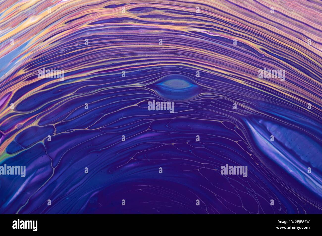 Abstract fluid or liquid art background navy blue and purple colors ...