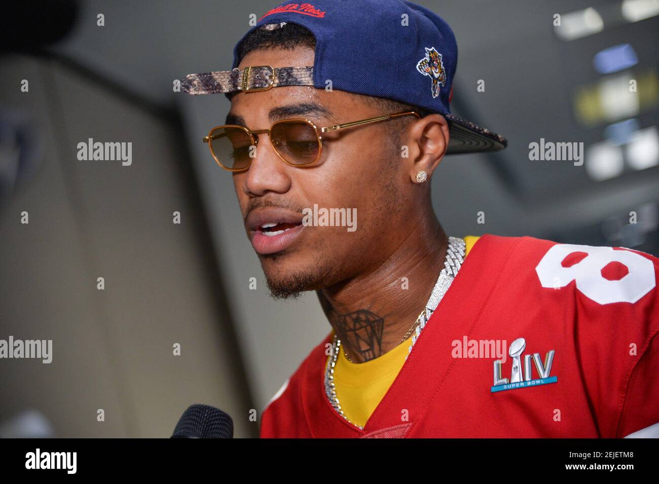 San Francisco 49ers (#84) Wide Receiver Kendrick Bourne Speaks To The ...