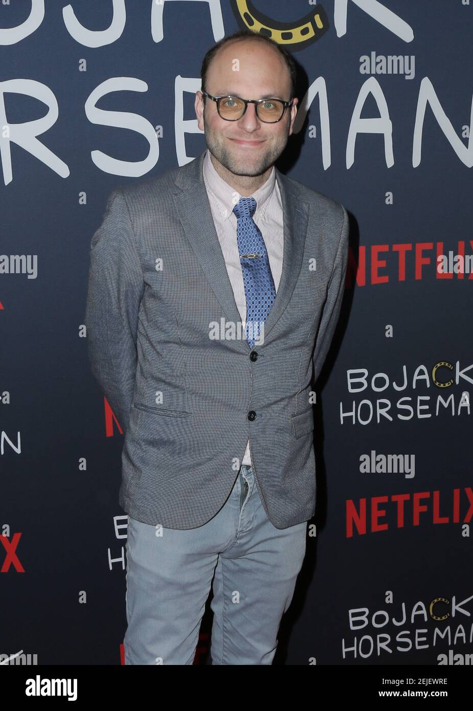 Raphael Bob-Waksberg walking the red carpet at BoJack Horseman Final