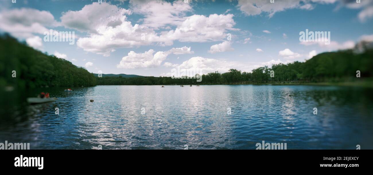 Recreational lake at Bear Mountain State Park, Hudson River, Rockland