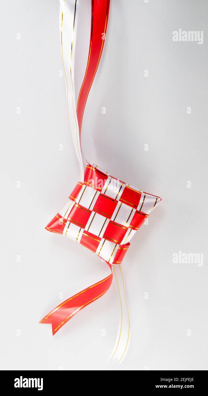 Isolated white ketupat hi-res stock photography and images - Alamy