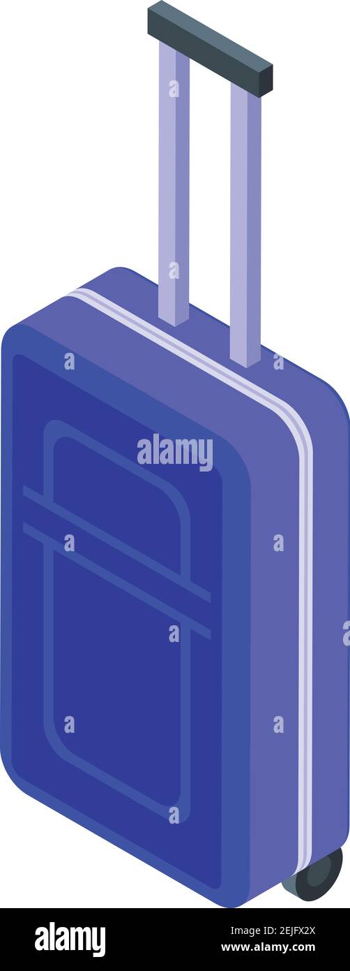 Luggage icon. Isometric of luggage vector icon for web design isolated ...