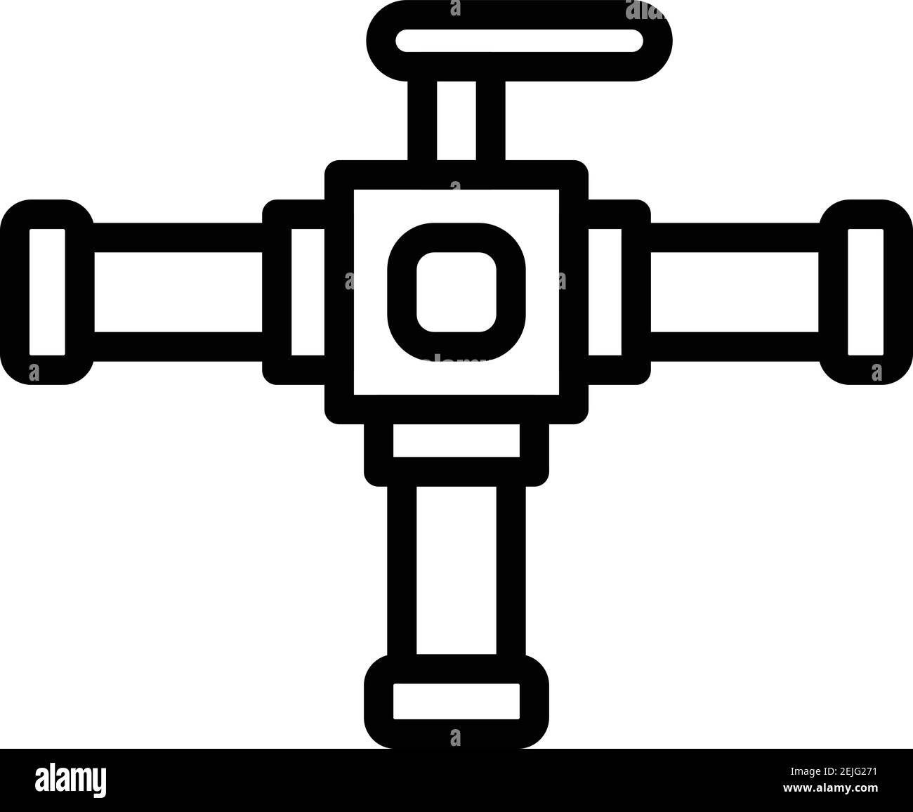Pool tap icon. Outline pool tap vector icon for web design isolated on ...
