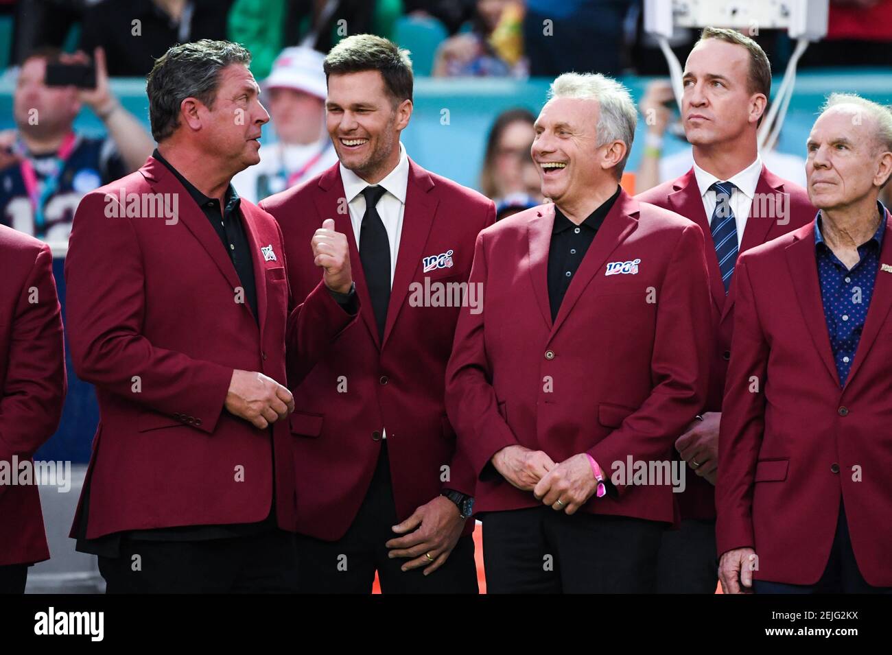 Dan Marino, Tom Brady, Joe Montana, Peyton Manning, Roger Staubach