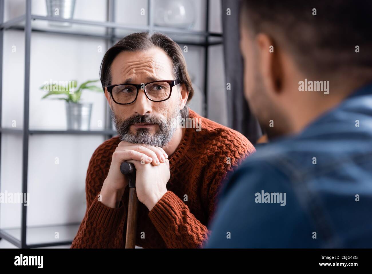 Sad man walking hi-res stock photography and images - Alamy