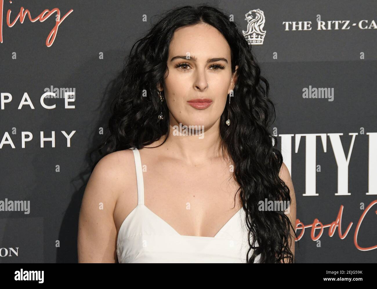 Rumer Willis arrives at the Vanity Fair HOLLYWOOD CALLING Exhibition