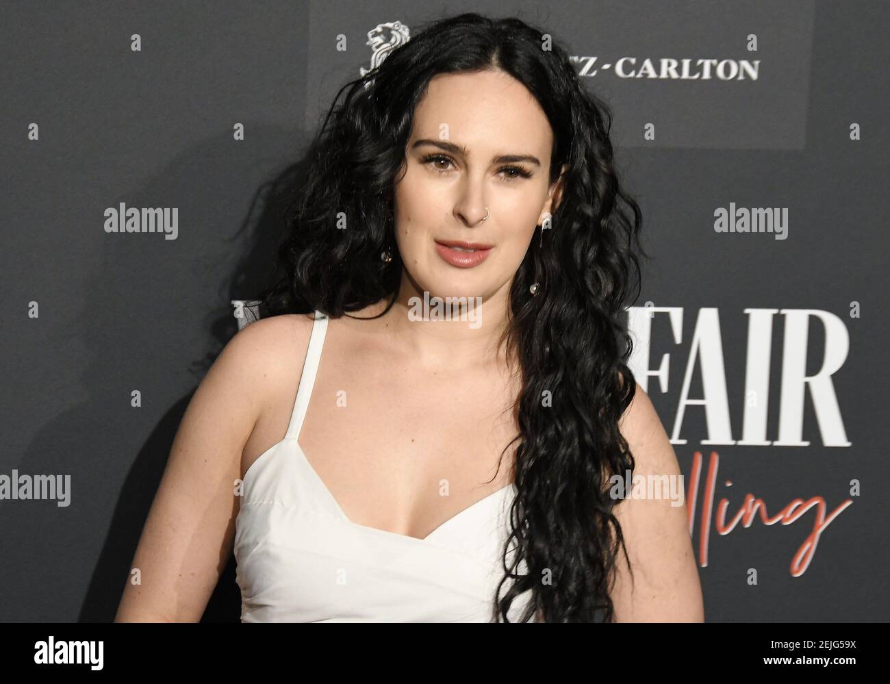 Rumer Willis arrives at the Vanity Fair HOLLYWOOD CALLING Exhibition