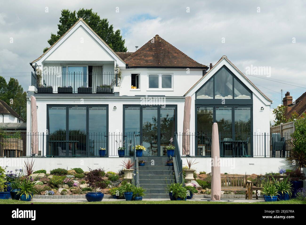 A large modern family home which has been extended and modernised Stock