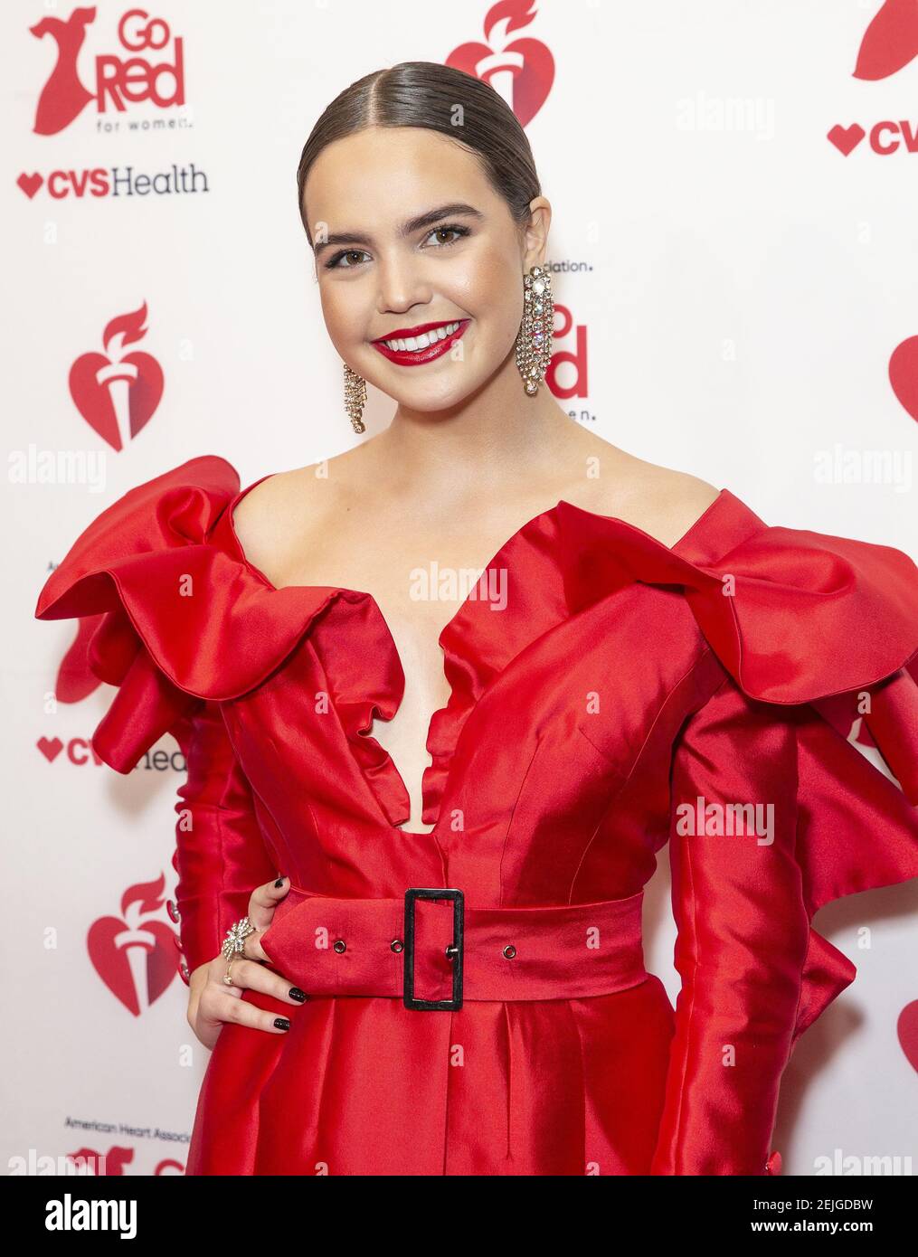 Bailee Madison wearing dress by Michael Fausto attends The American