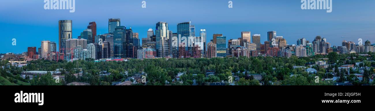 Calgary skyline river hi-res stock photography and images - Alamy