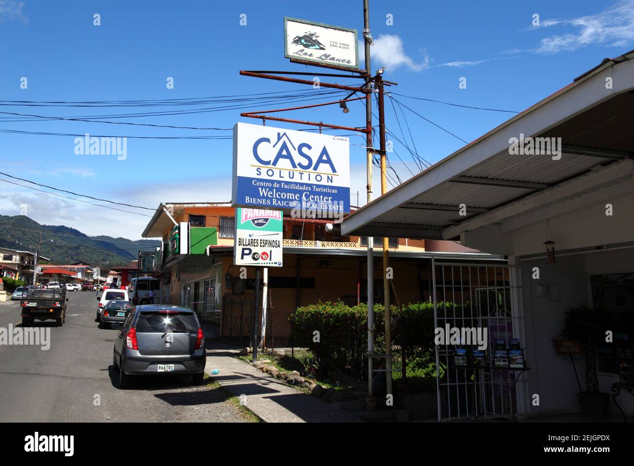 Casa Solution Real Estate agency business sign in Boquete, Chiriqui