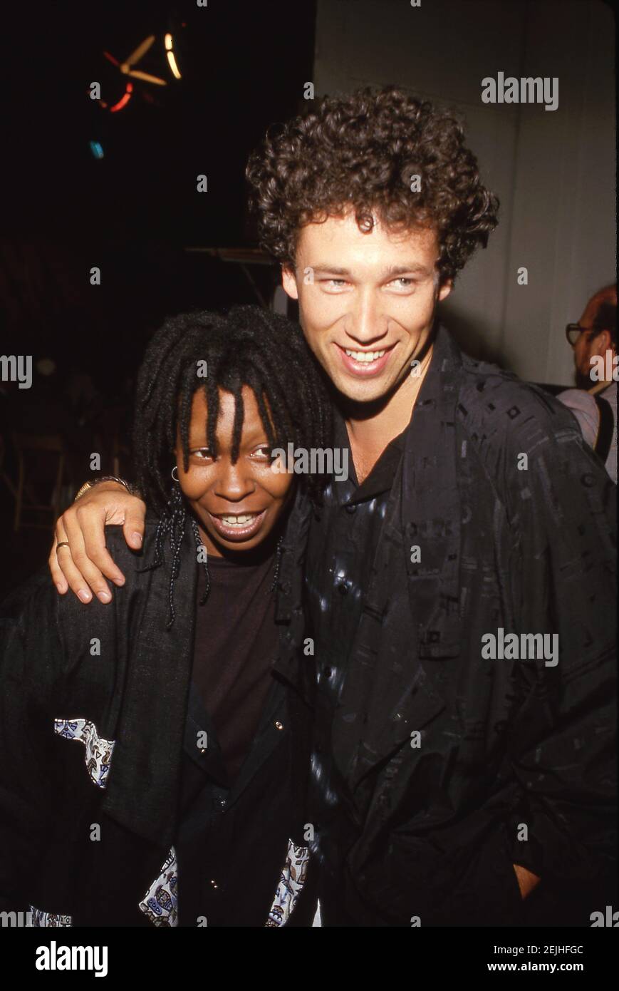 Whoopi Goldberg and husband David Claessen at the 5th Annual "L'Chaim