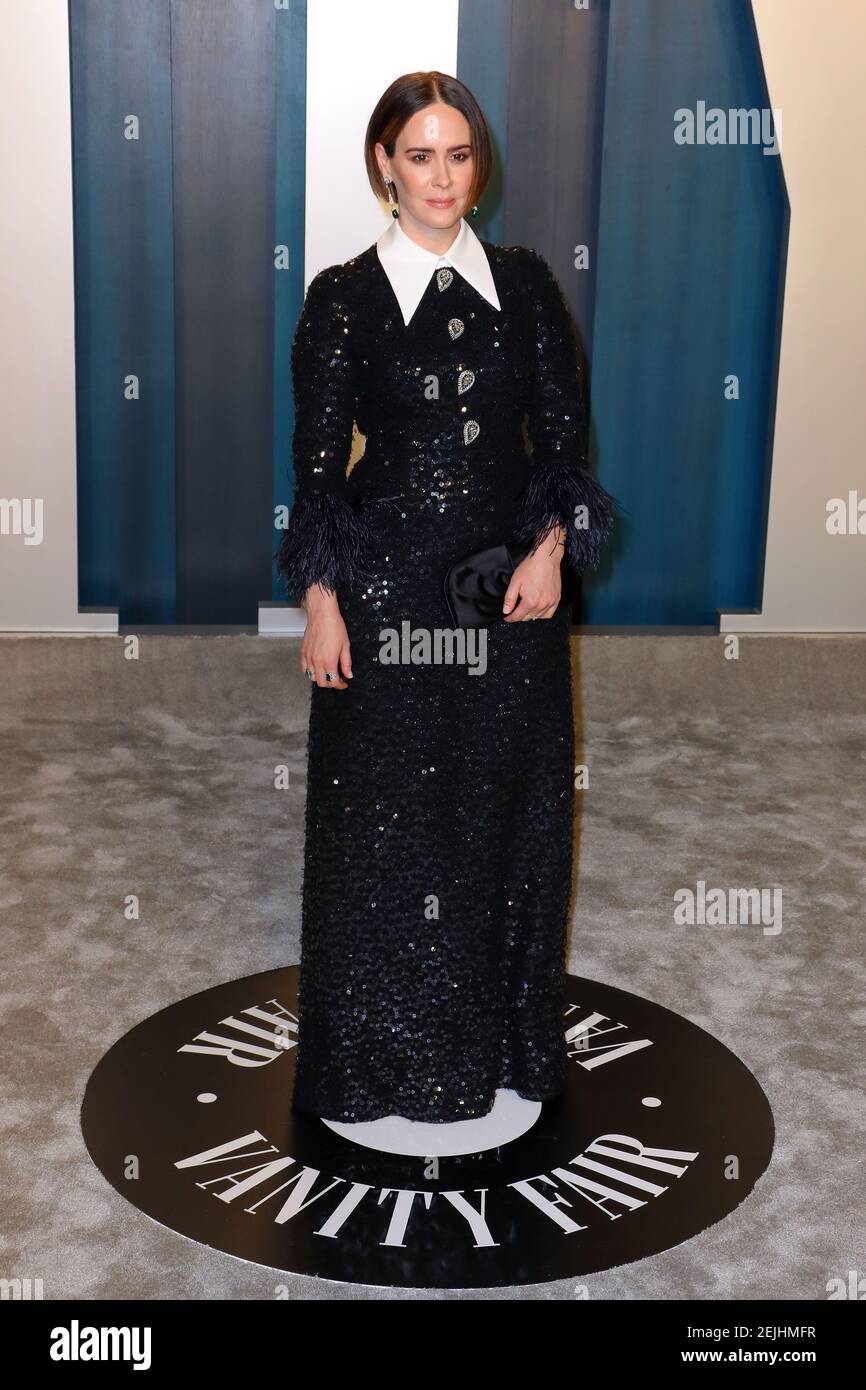 Sarah Paulson At The 2020 Vanity Fair Oscar Party Hosted By Radhika Jones Held At The Wallis Annenberg Center For The Performing Arts In Beverly Hills On February 9 2020 Photo By Jc Oliverasipa Usa 2EJHMFR 