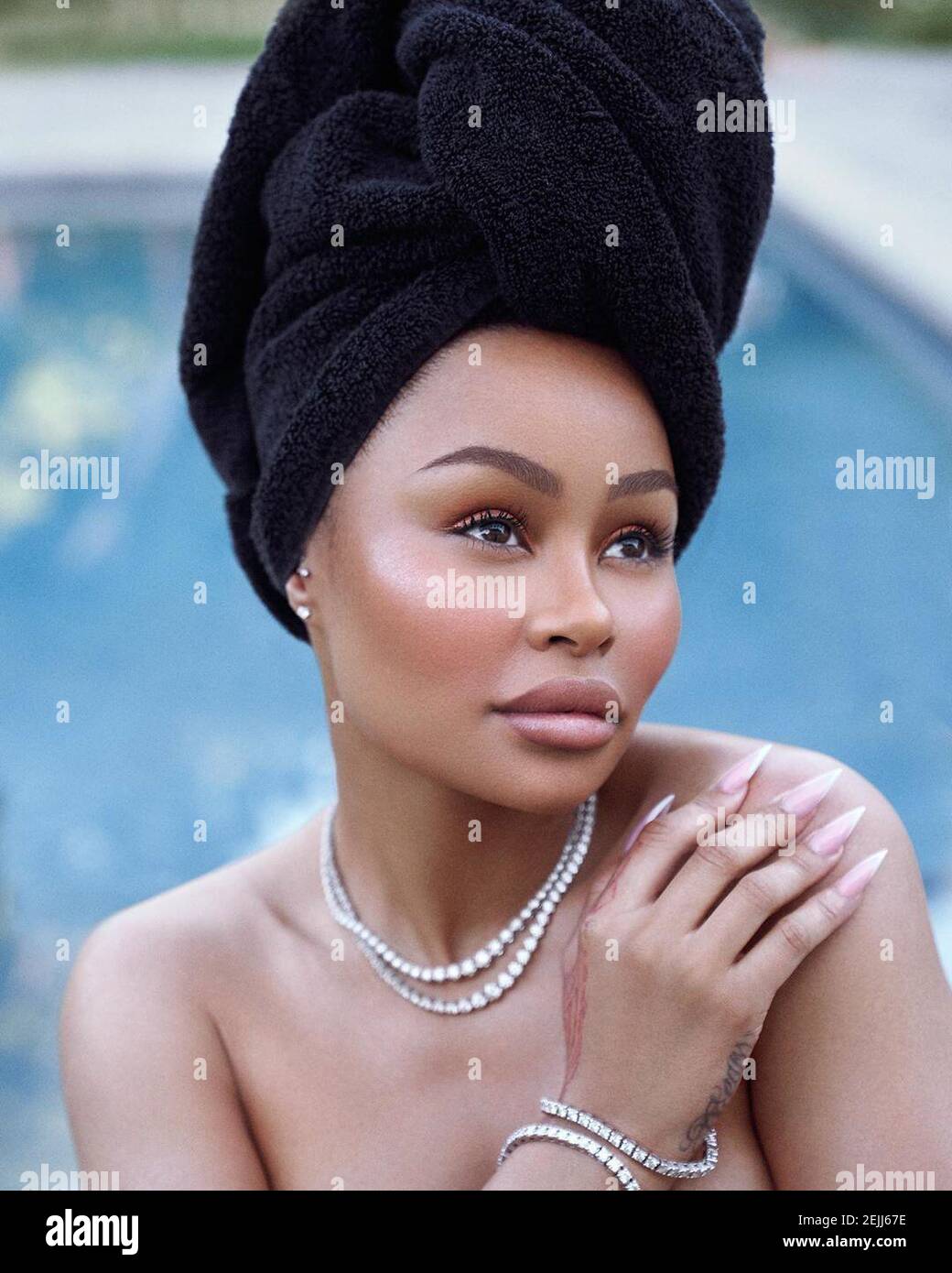 Blac Chyna releases a photo on Instagram with the following caption