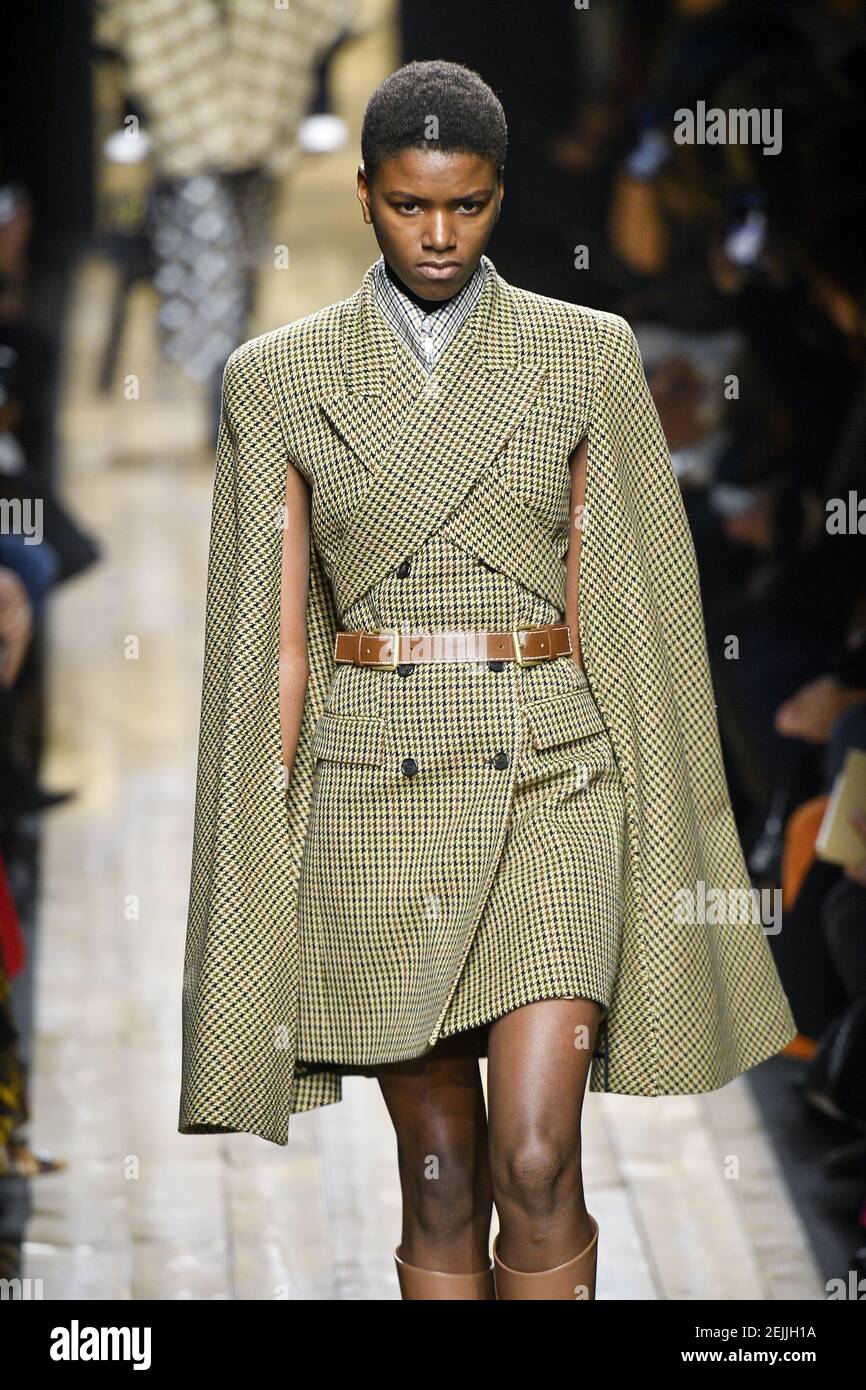 Model walks on the runway at the Michael Kors fashion show during Fall /  Winter 2020 / 2021 Fashion Week in New York, NY on February 12, 2020.  (Photo by Jonas Gustavsson/Sipa USA Stock Photo - Alamy