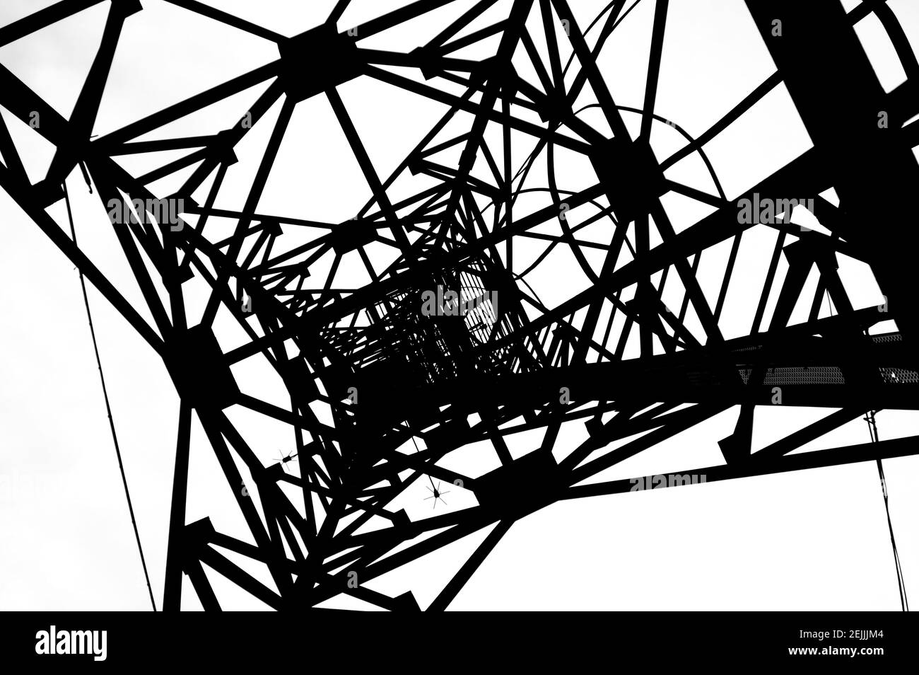 Container ship gantry cranes Black and White Stock Photos & Images - Alamy