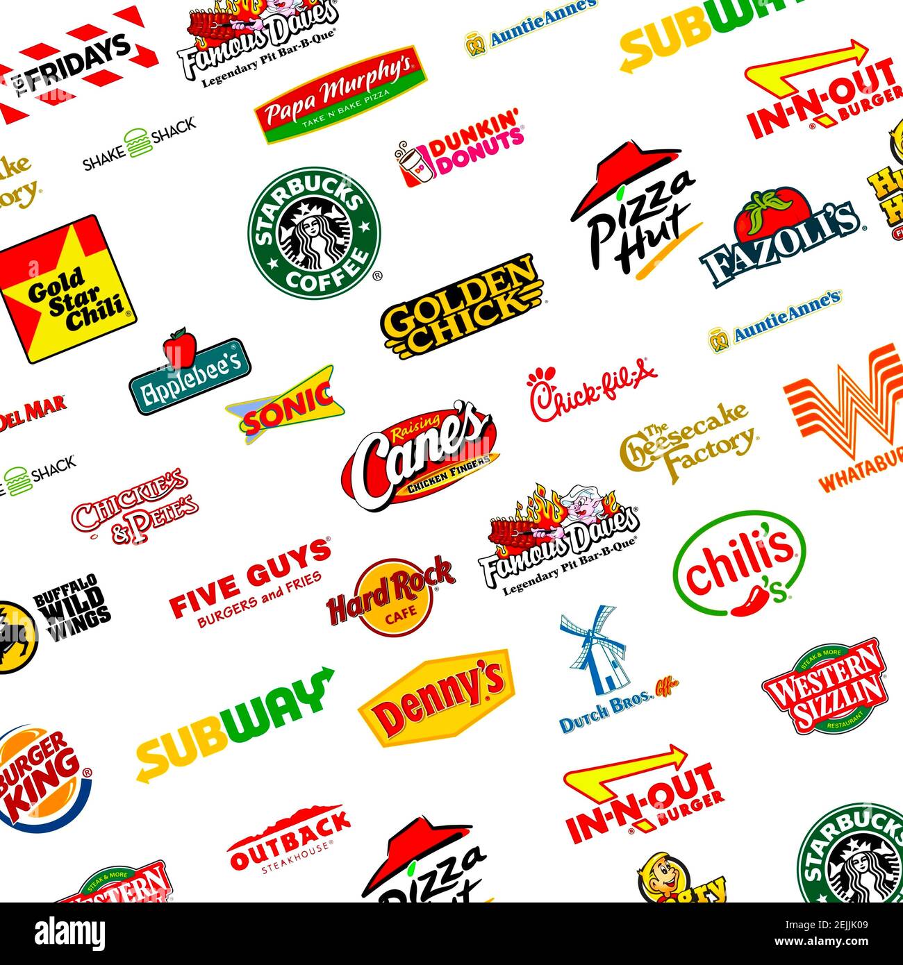 Famous Fast Food Logos Without Names Markt Value