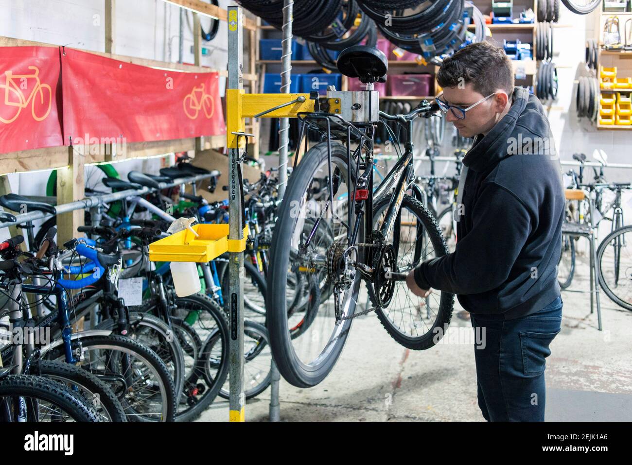 Wheel works cycle mechanic sale