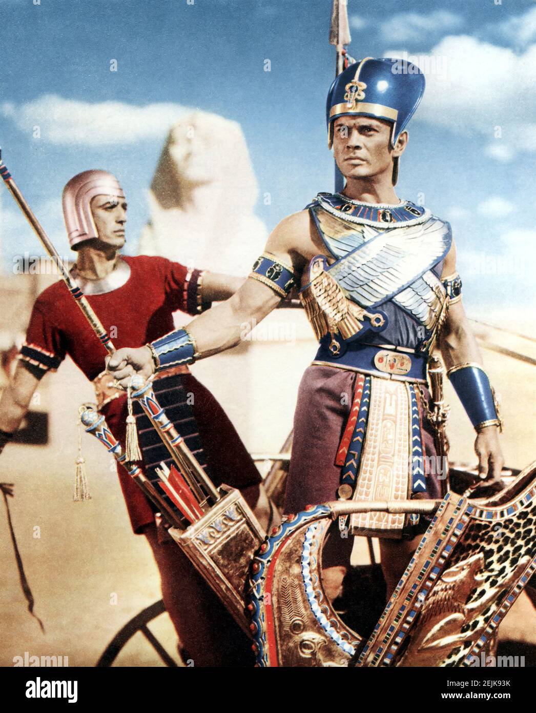 Yul brynner and the ten commandments hi-res stock photography and images -  Alamy