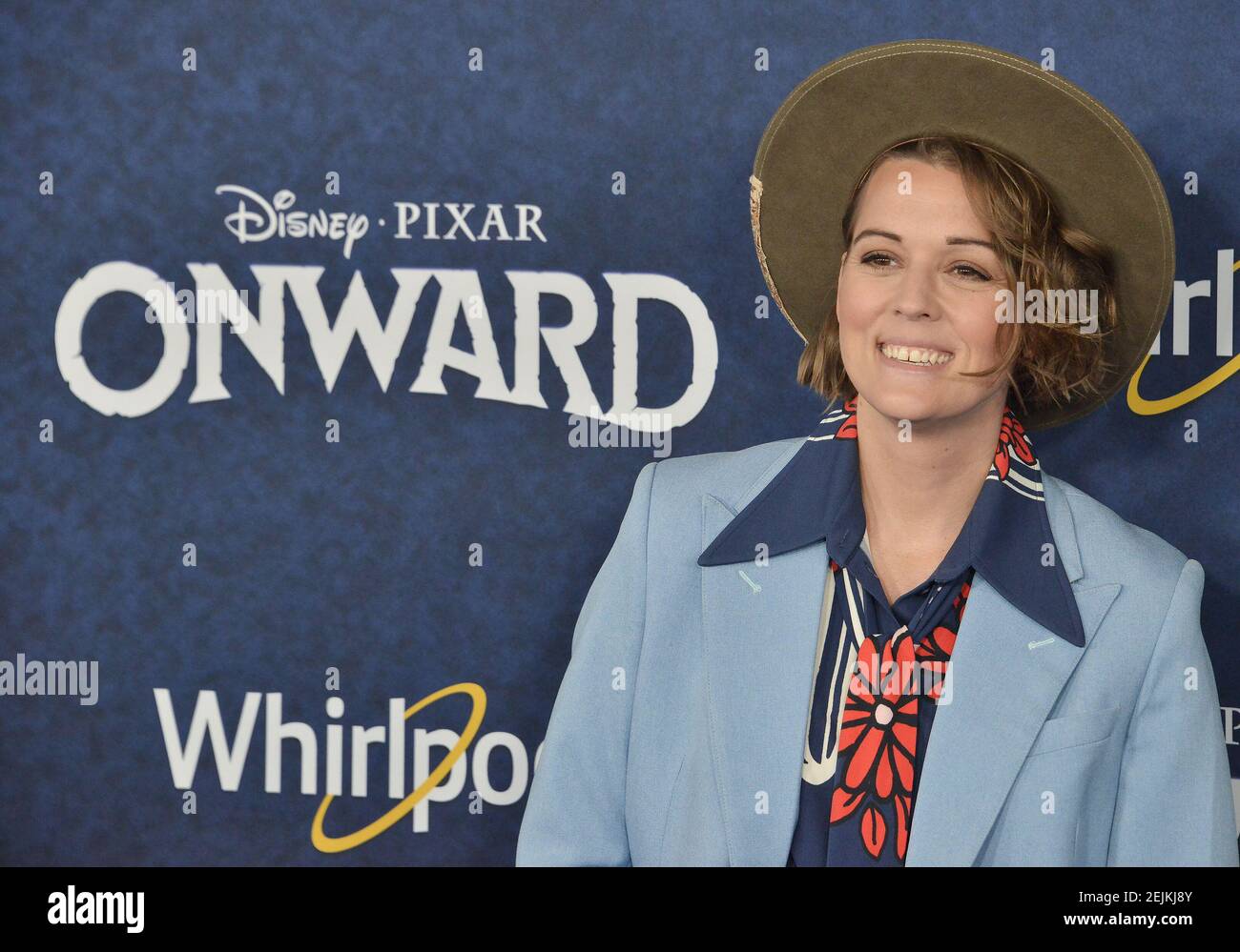 Brandi Carlile arrives at the Disney And Pixar's ONWARD World Premiere