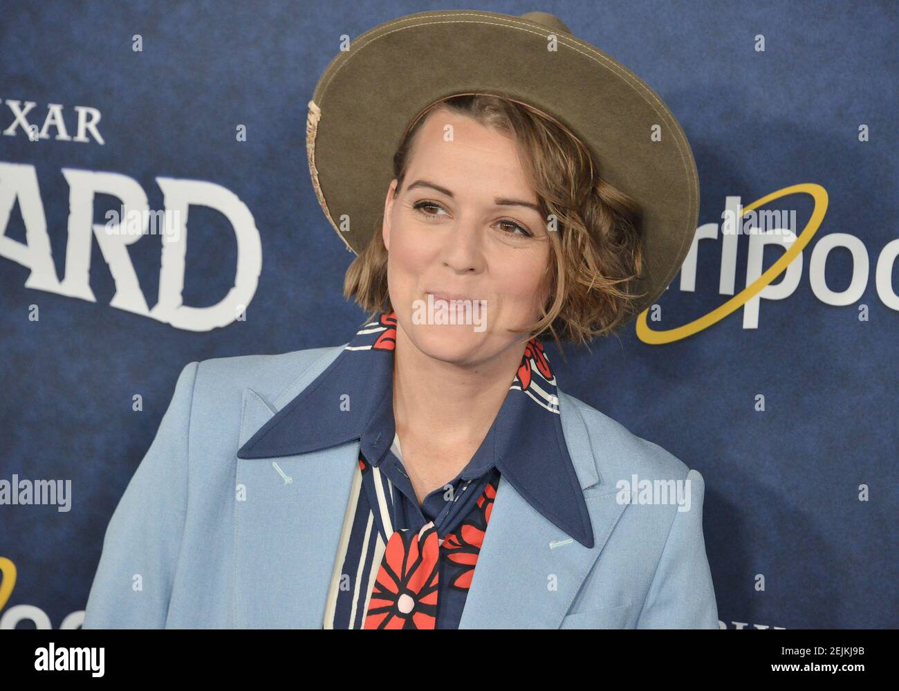 Brandi Carlile arrives at the Disney And Pixar's ONWARD World Premiere