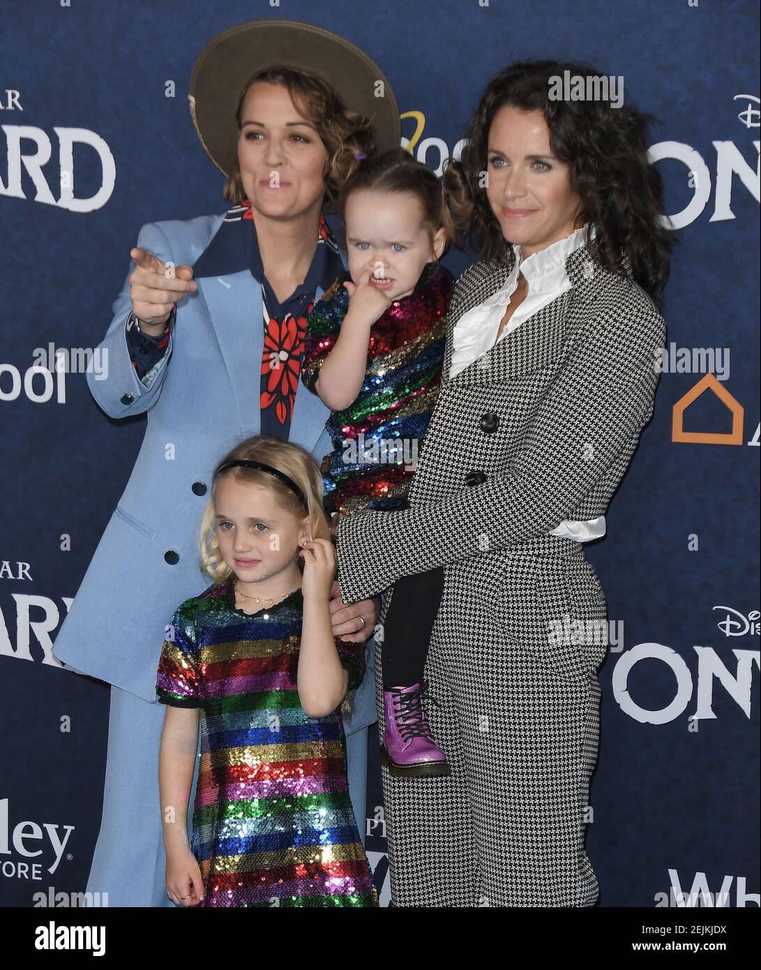 Brandi Carlile, Evangeline Ruth Carlile and Catherine Shepherd at the