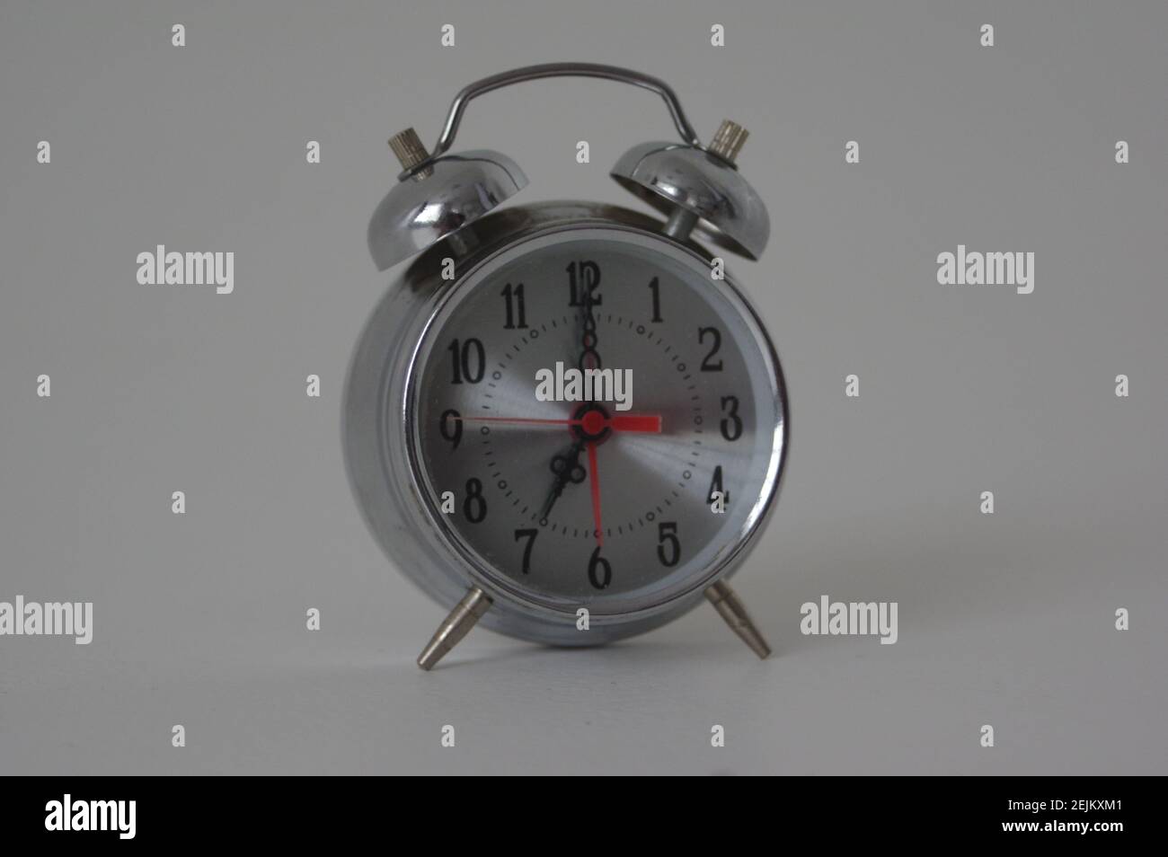 Time management concept: vintage alarm clock Stock Photo - Alamy