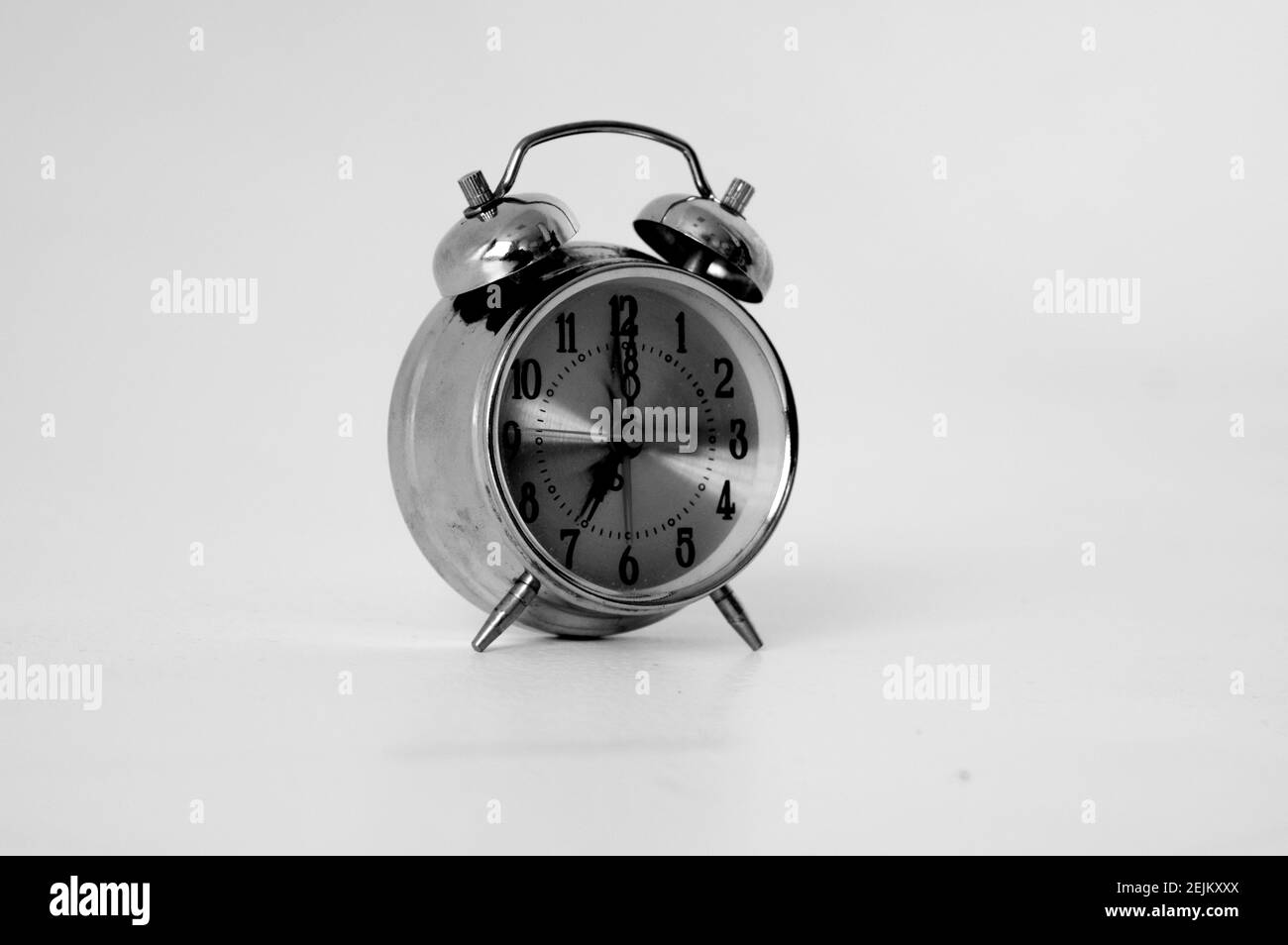 Time management concept vintage alarm clock Stock Photo Alamy