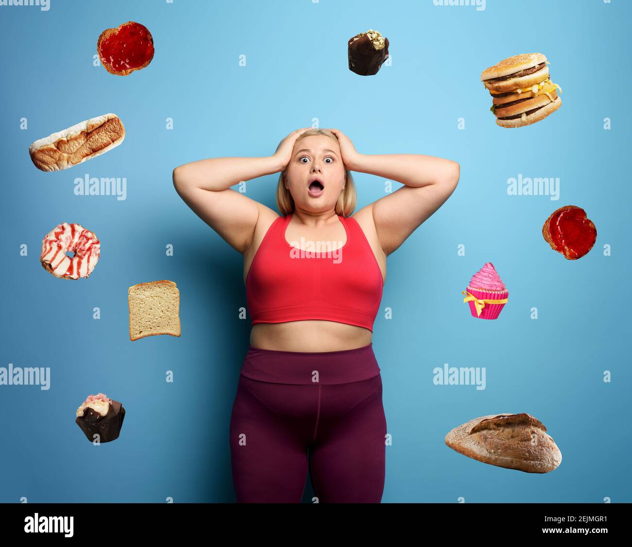 Fat girl hi-res stock photography and images - Alamy
