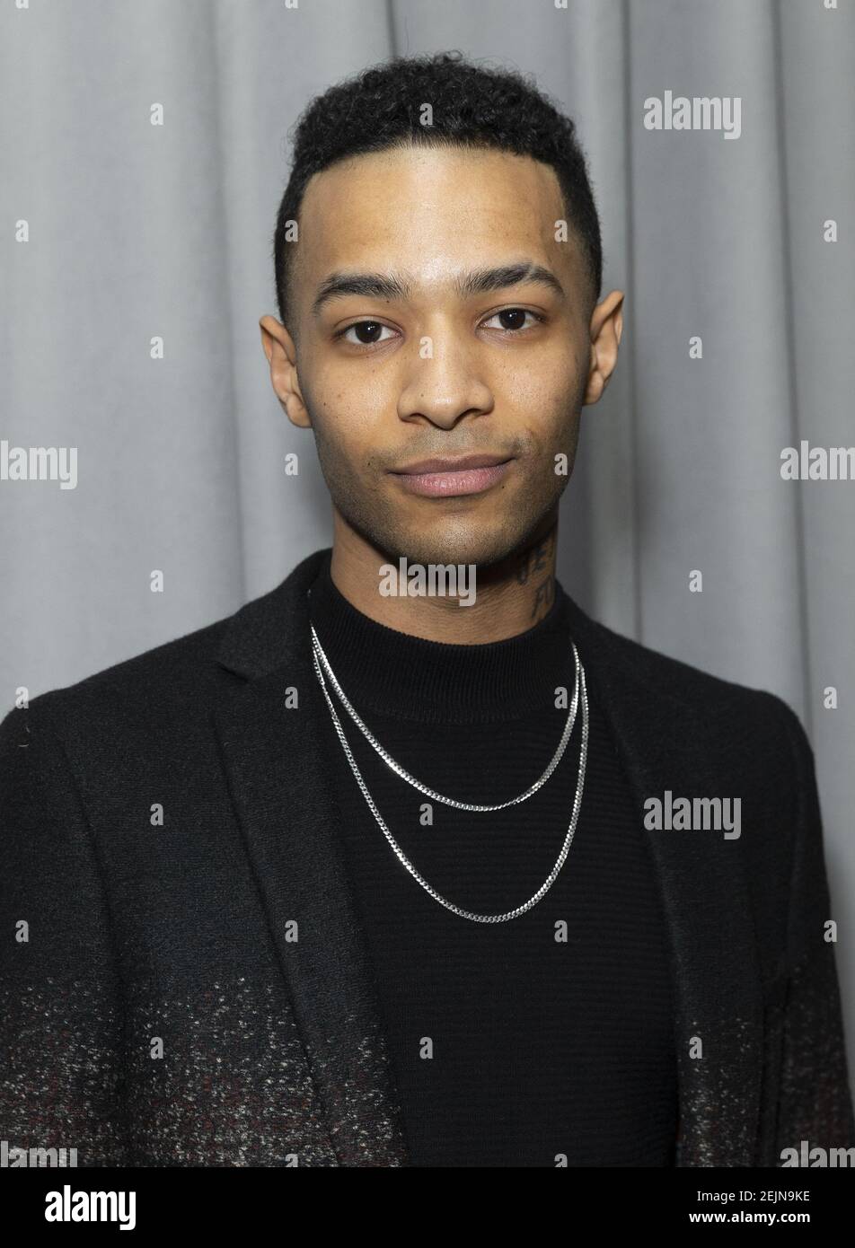 Jordan Dobson attends the "West Side Story" revival of Broadway musical