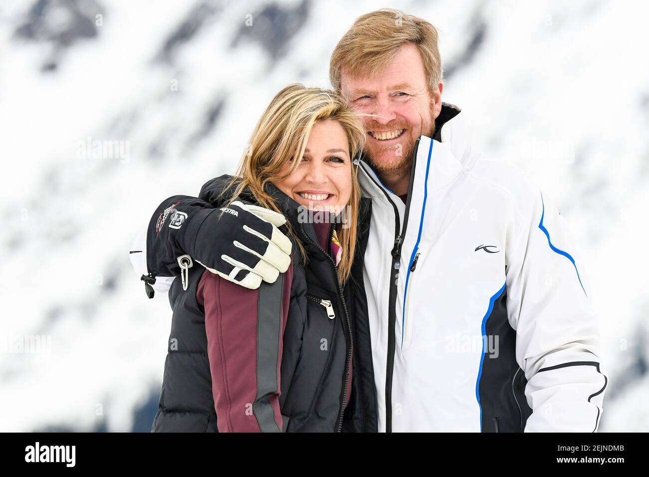 King Willem-Alexander and Queen Maxima during the annual winter Royal ...
