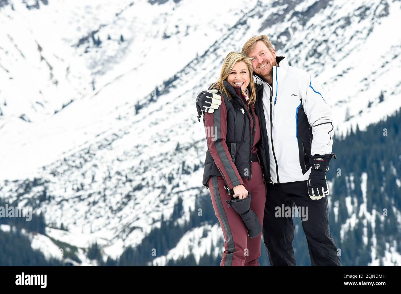 King Willem-Alexander and Queen Maxima during the annual winter Royal ...