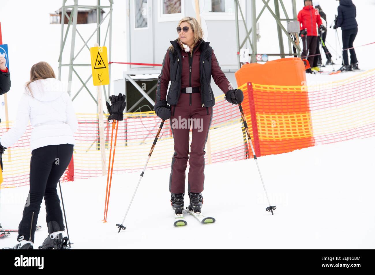 Queen Maxima of the Netherlands during the annual winter Royal ...
