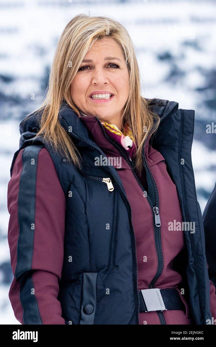 Queen Maxima of the Netherlands during the annual winter Royal ...