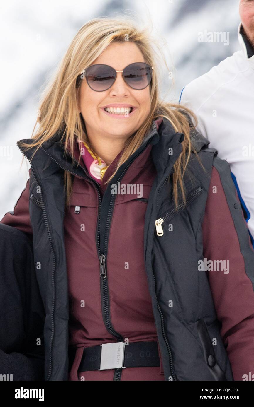 Queen Maxima of the Netherlands during the annual winter Royal ...