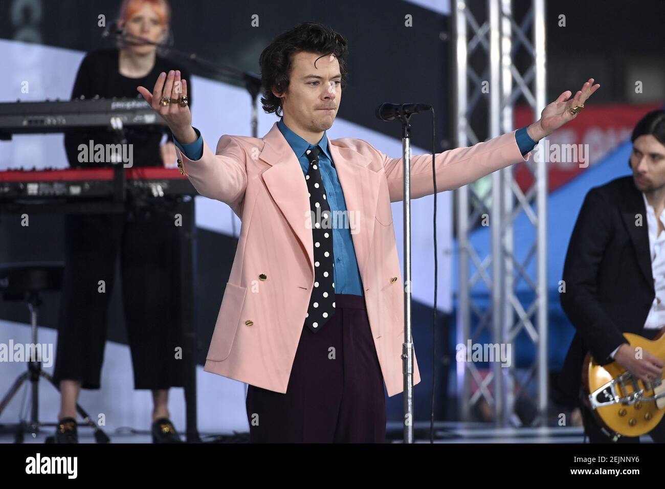 Singer Harry Styles performs live on NBC’s TODAY show at Rockefeller ...