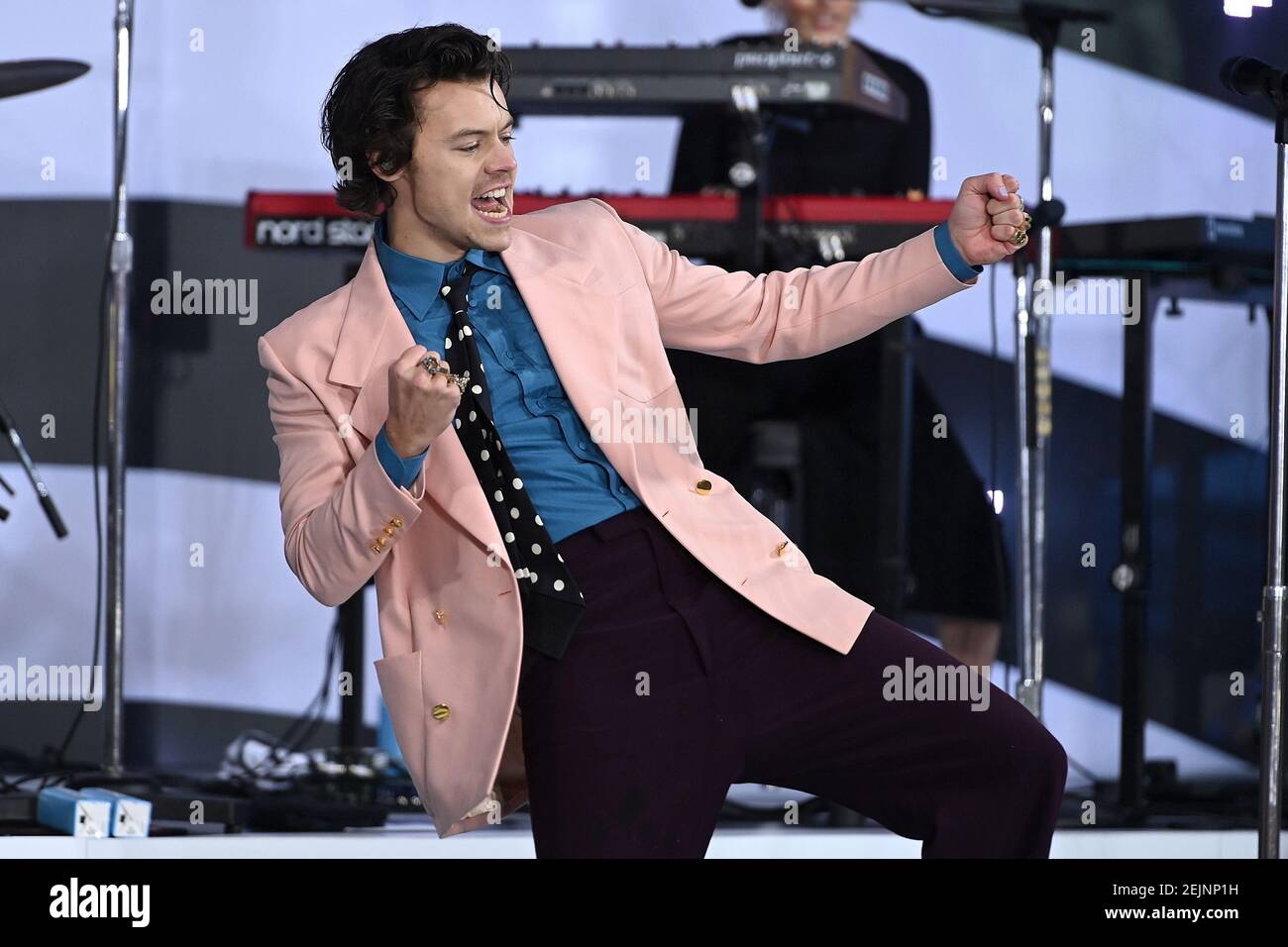 Singer Harry Styles performs live on NBC’s TODAY show at Rockefeller ...