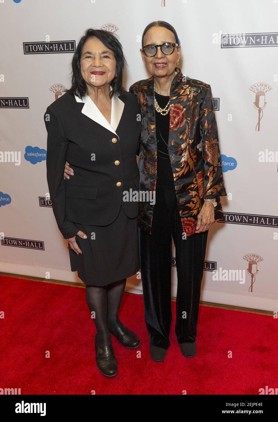 Fremkald Begyndelsen Styre Dolores Huerta and Gail Lumet Buckley attend The Lena Horne Prize for  Artists Creating Social Impact inaugural celebration at The Town Hall  (Photo by Lev Radin/Pacific Press/Sipa USA Stock Photo - Alamy