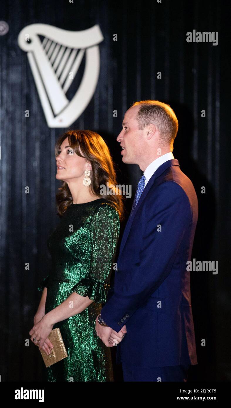 Prince William and Catherine, Duke and Duchess of Cambridge attending a