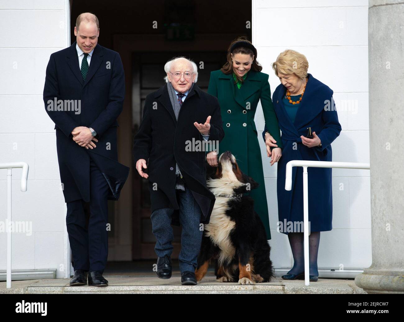 Prince William and Catherine, Duke and Duchess of Cambridge during a