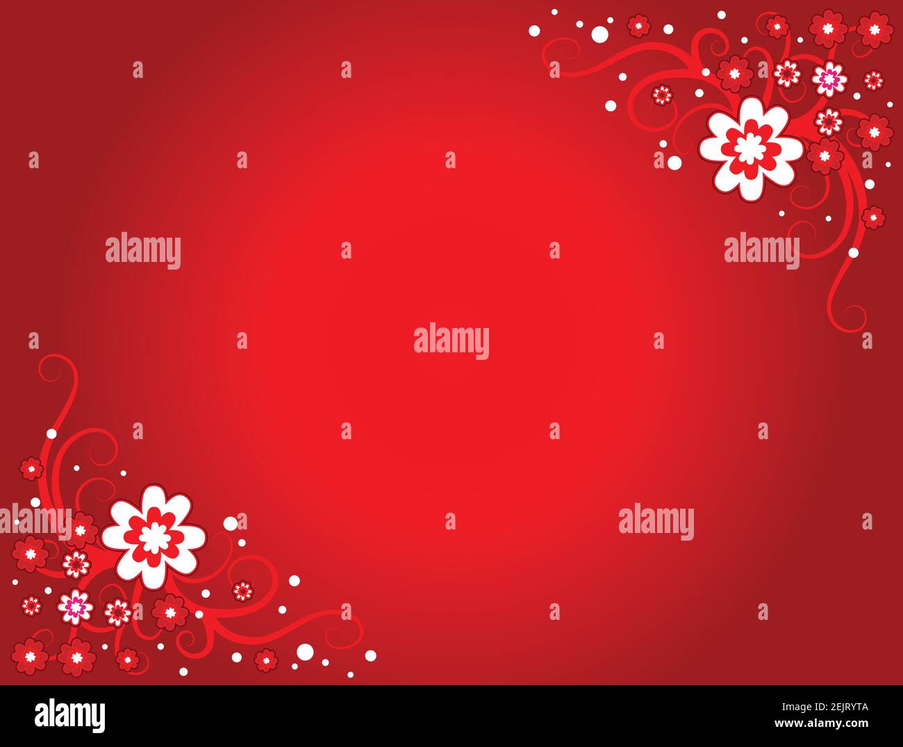 vector flowers background design Stock Vector Image & Art - Alamy