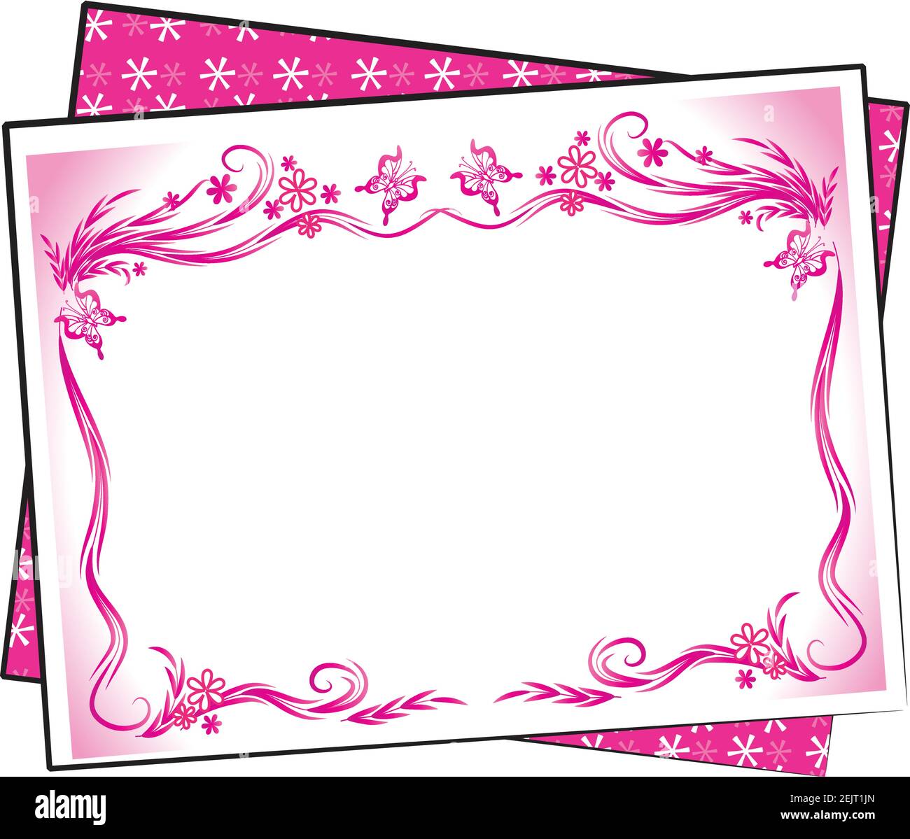 vector flowers background design Stock Vector Image & Art - Alamy