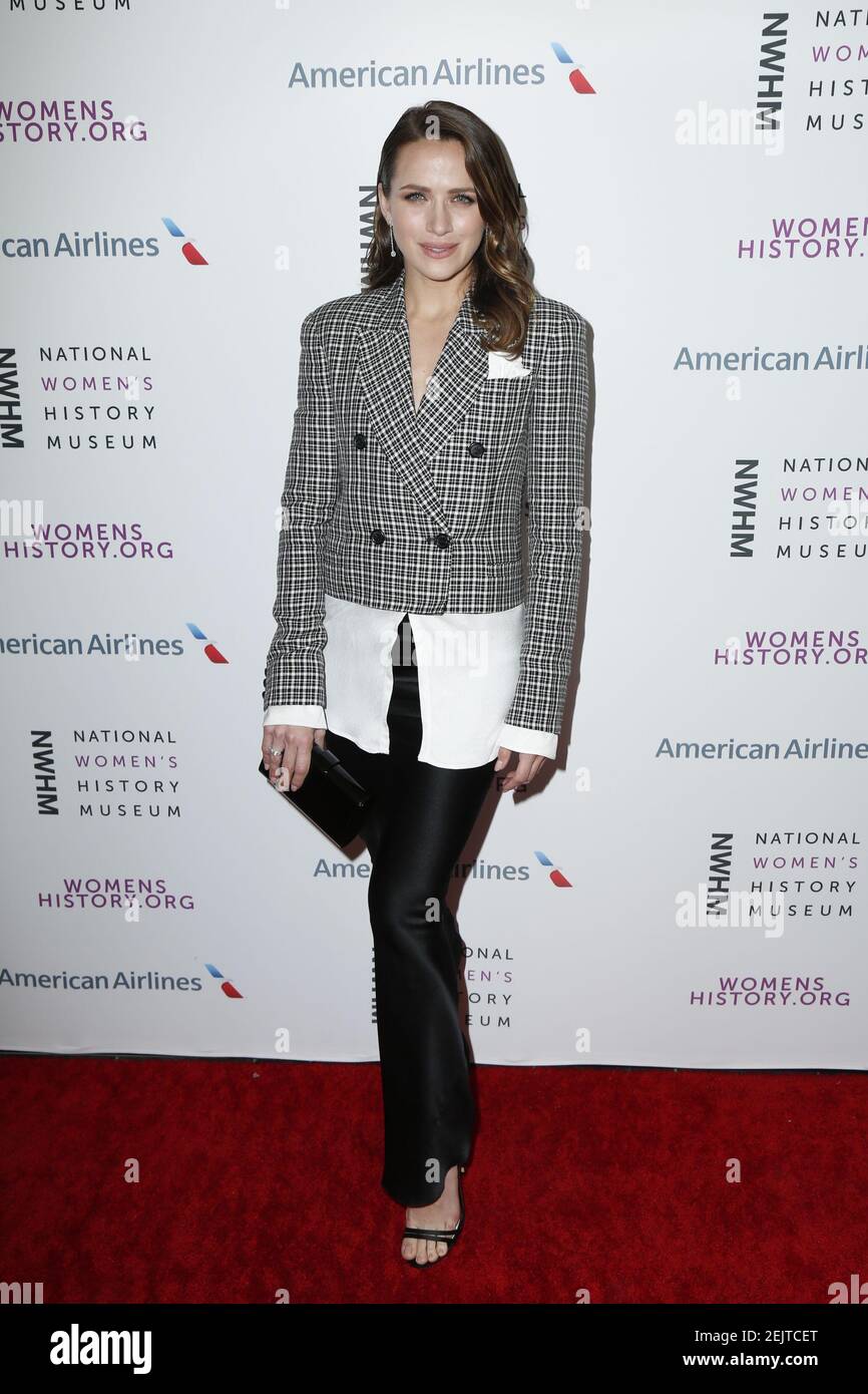 Shantel VanSanten walking the red carpet at The National Women's
