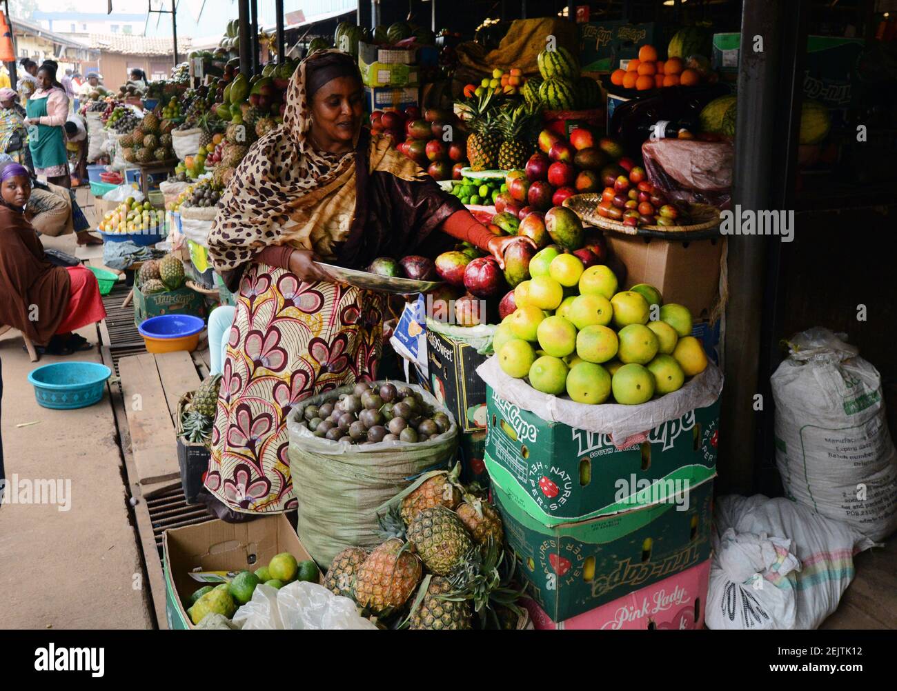 The vibrant Kimironko Market in Kigali, Rwanda Stock Photo Alamy