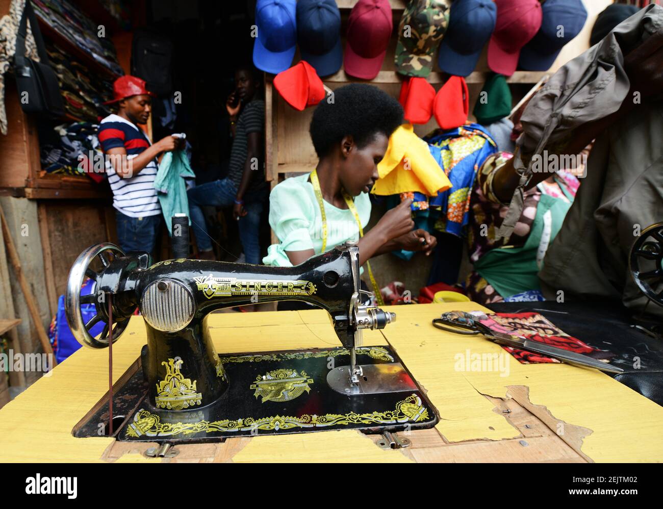 The vibrant Kimironko Market in Kigali, Rwanda Stock Photo Alamy
