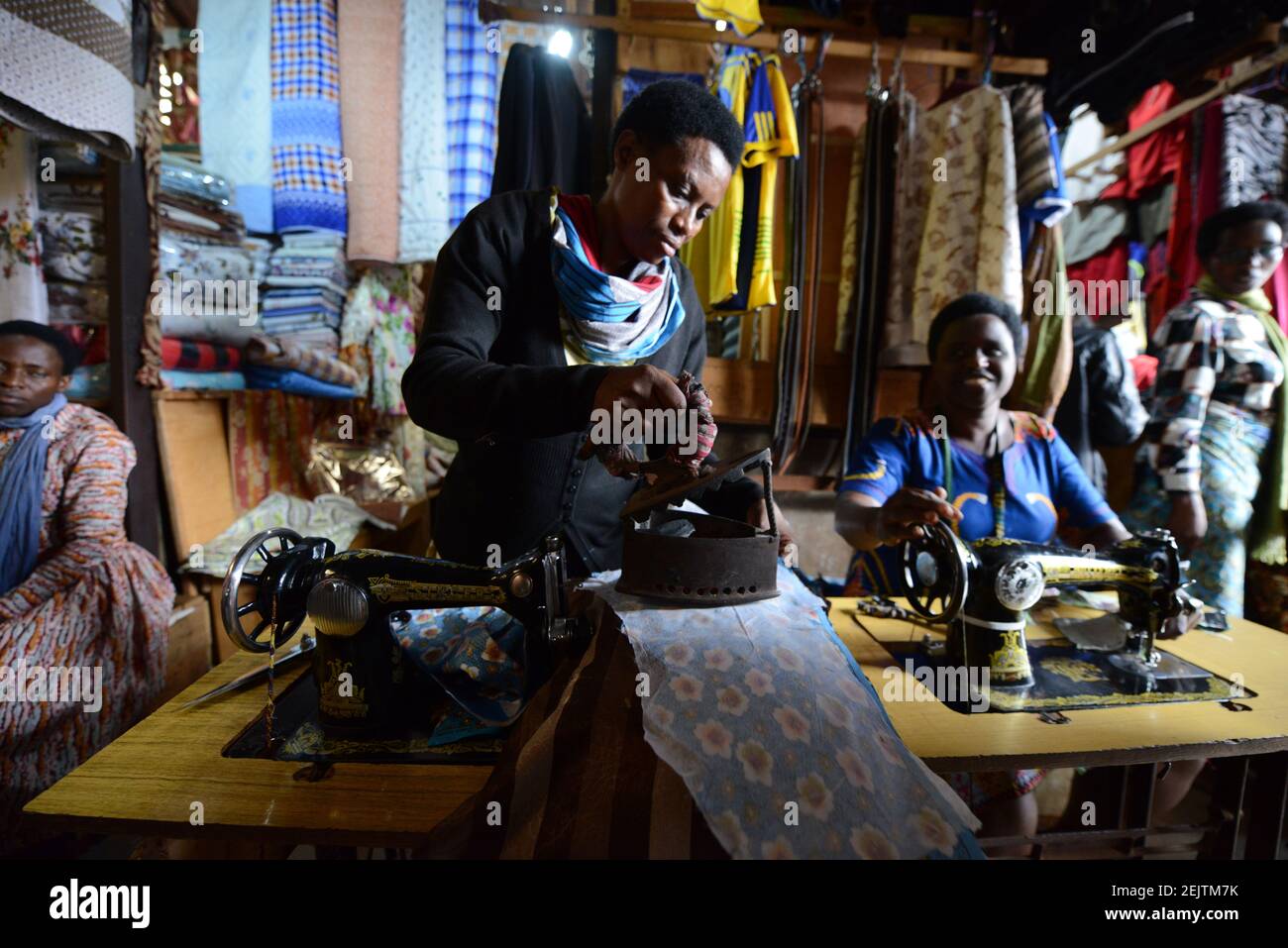 The vibrant Kimironko Market in Kigali, Rwanda Stock Photo Alamy