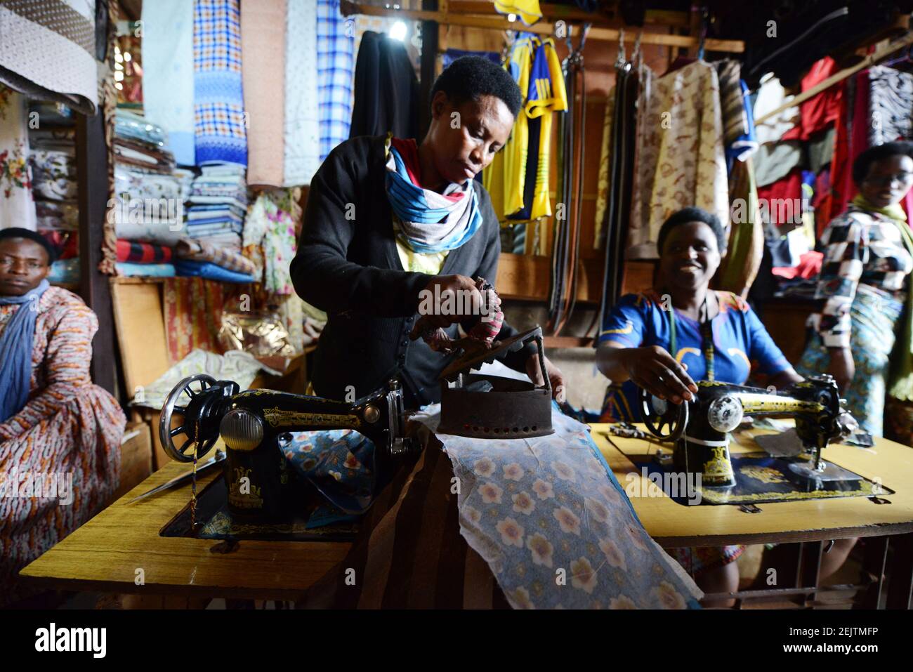 The vibrant Kimironko Market in Kigali, Rwanda Stock Photo Alamy