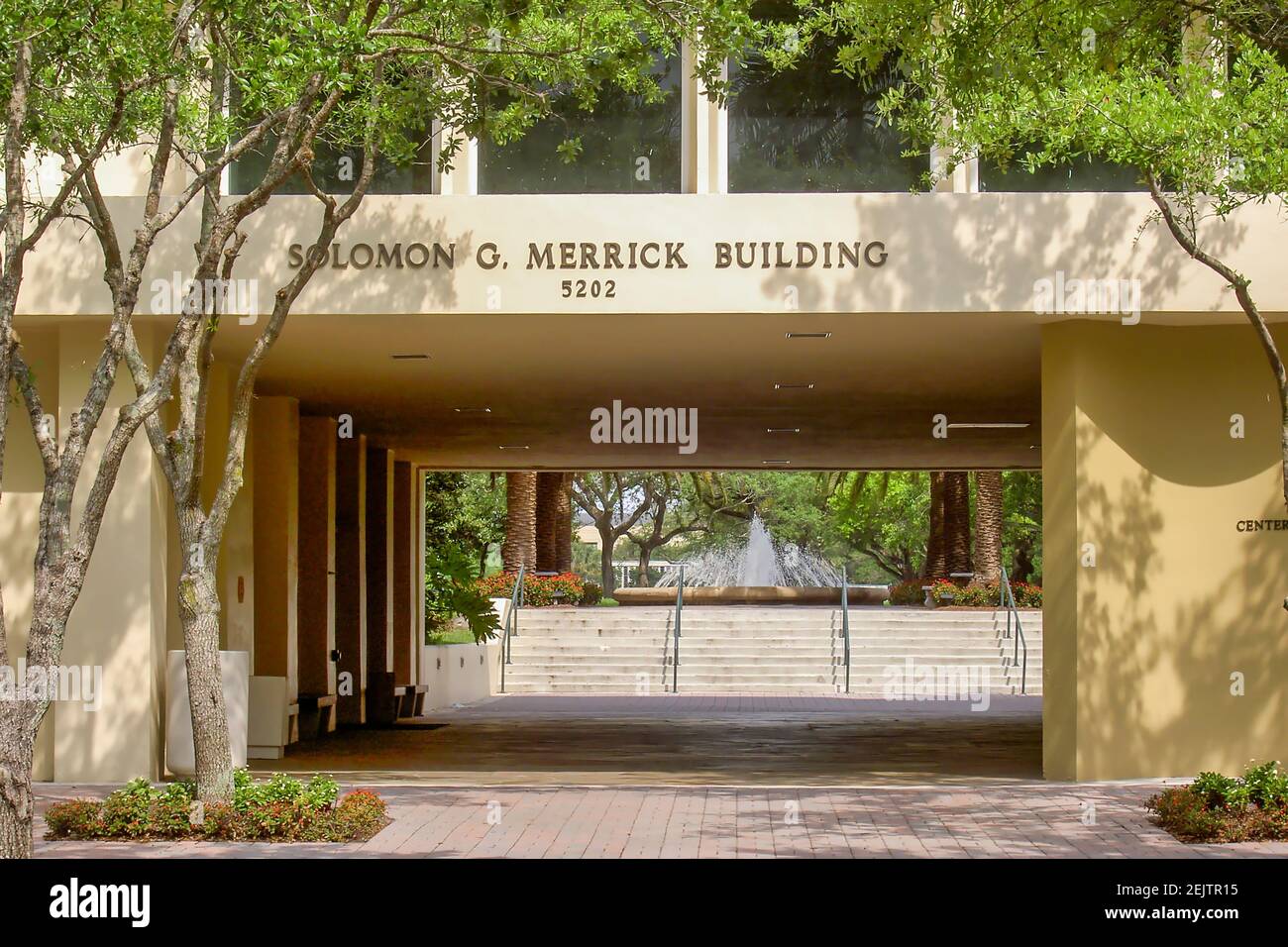 Edificio Merrick, Mapa De La Universidad De Miami Okan Tower – Pre