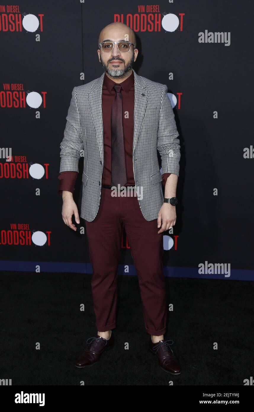 Dinesh Shamdasani walking the red carpet at Premiere Of Sony Pictures ...