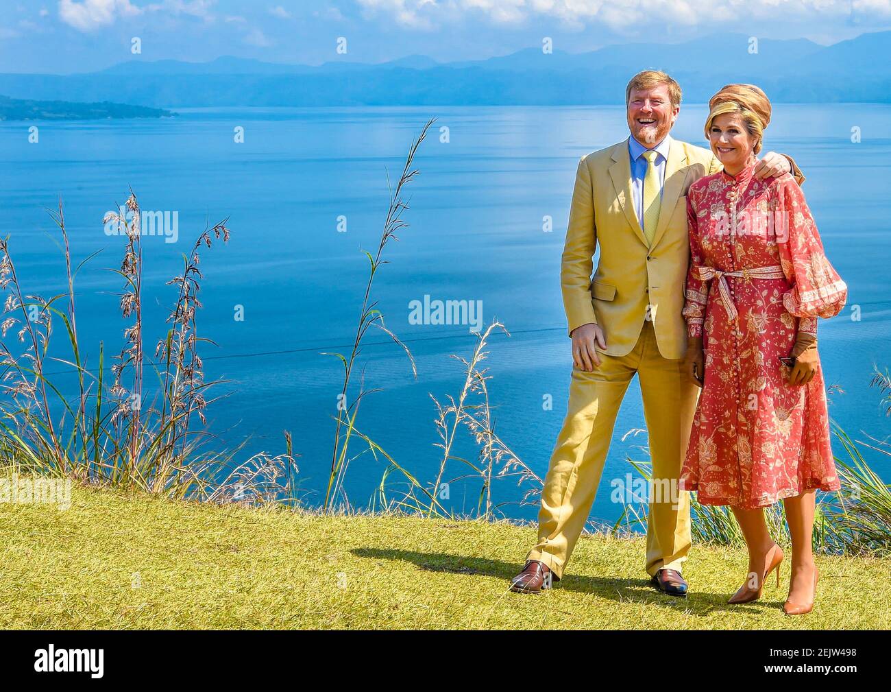 King Willem-Alexander and Queen Maxima of The Netherlands visit Lake ...